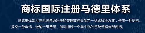 馬德里商標(biāo)國際注冊