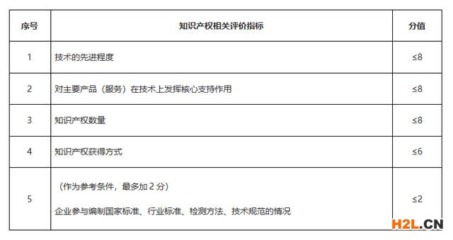 知識產(chǎn)權(quán)評分標(biāo)準(zhǔn)