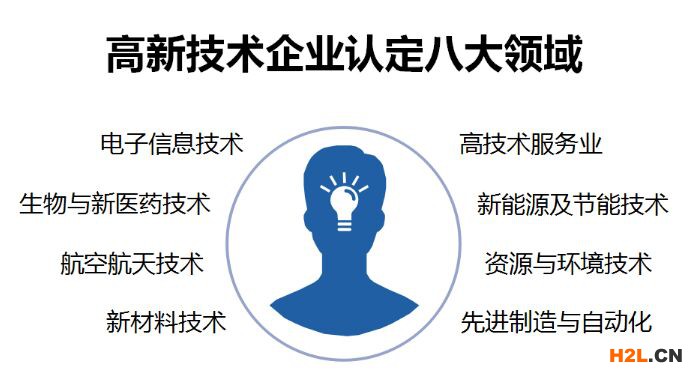高新技術(shù)企業(yè)認定中企業(yè)應屬的八大領(lǐng)域細化到哪些行業(yè)
