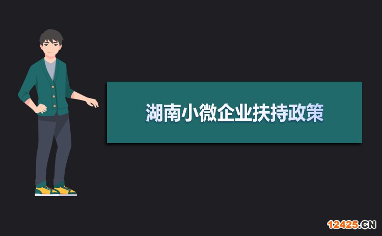 2021年湖南小微企業(yè)扶持政策及稅收優(yōu)惠政策解讀