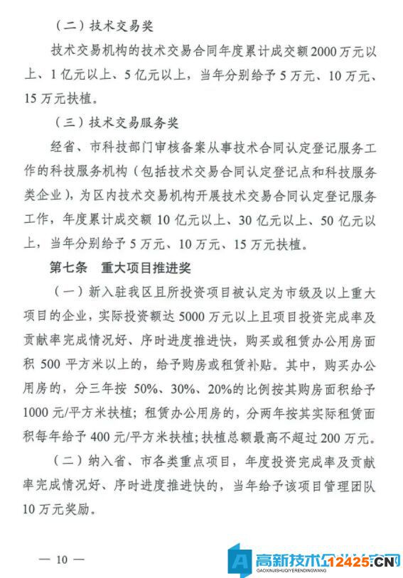 長沙市雨花臺(tái)區(qū)高新技術(shù)企業(yè)獎(jiǎng)勵(lì)政策：長沙市雨花區(qū)促進(jìn)經(jīng)濟(jì)高質(zhì)量發(fā)展扶植獎(jiǎng)勵(lì)辦法（試行）