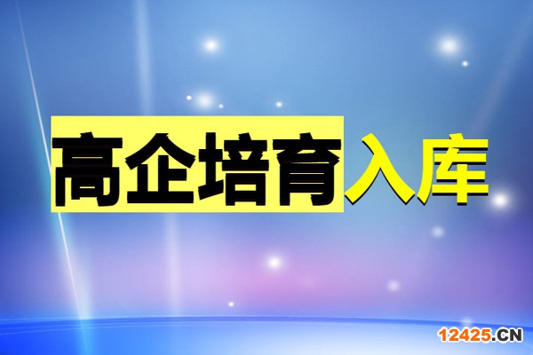 高新技術(shù)企業(yè)培育入庫