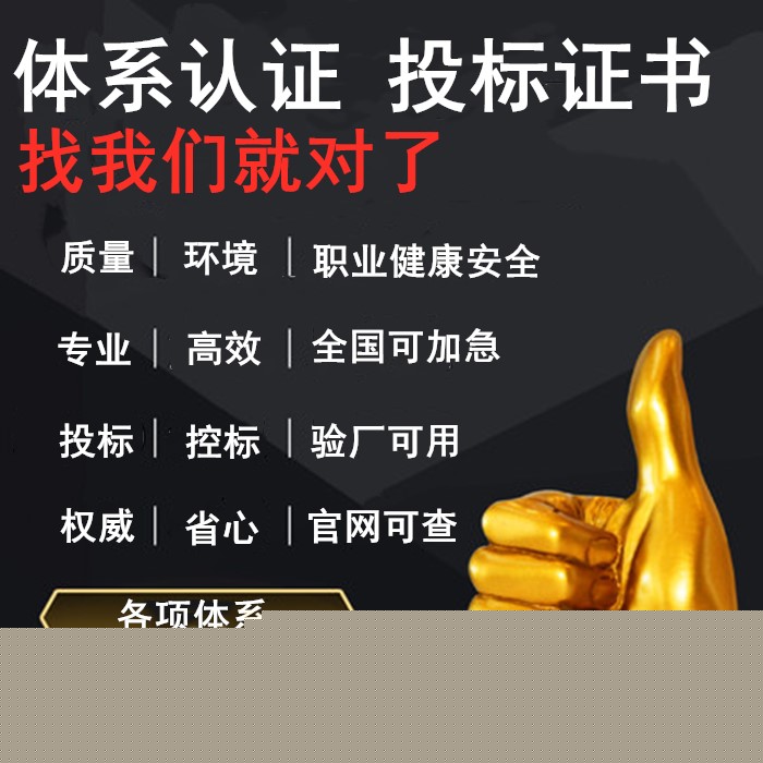 iso9001資質(zhì)