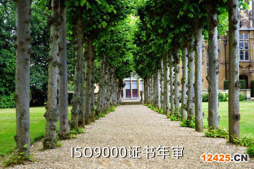 ISO9000證書年審